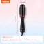 Séchoir à cheveux avec brosse à air chaud à double tension et baril ovale 2,56 po