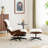 Mid Century Recliners With Ottoman