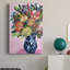 Bouquet dans un vase IV - peinture sur toile tendue-854572150