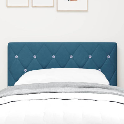  Velvet Headboard Argyle With Headboard 80 Cm Velvet