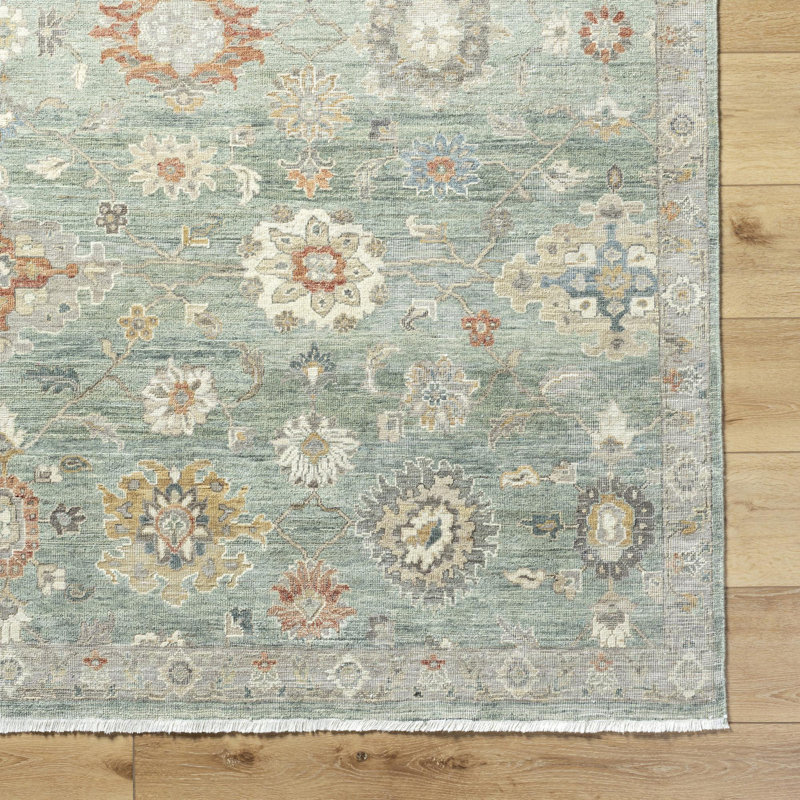 Anatolia Hand Knotted Area Rug, Rectangle 10' x 14'