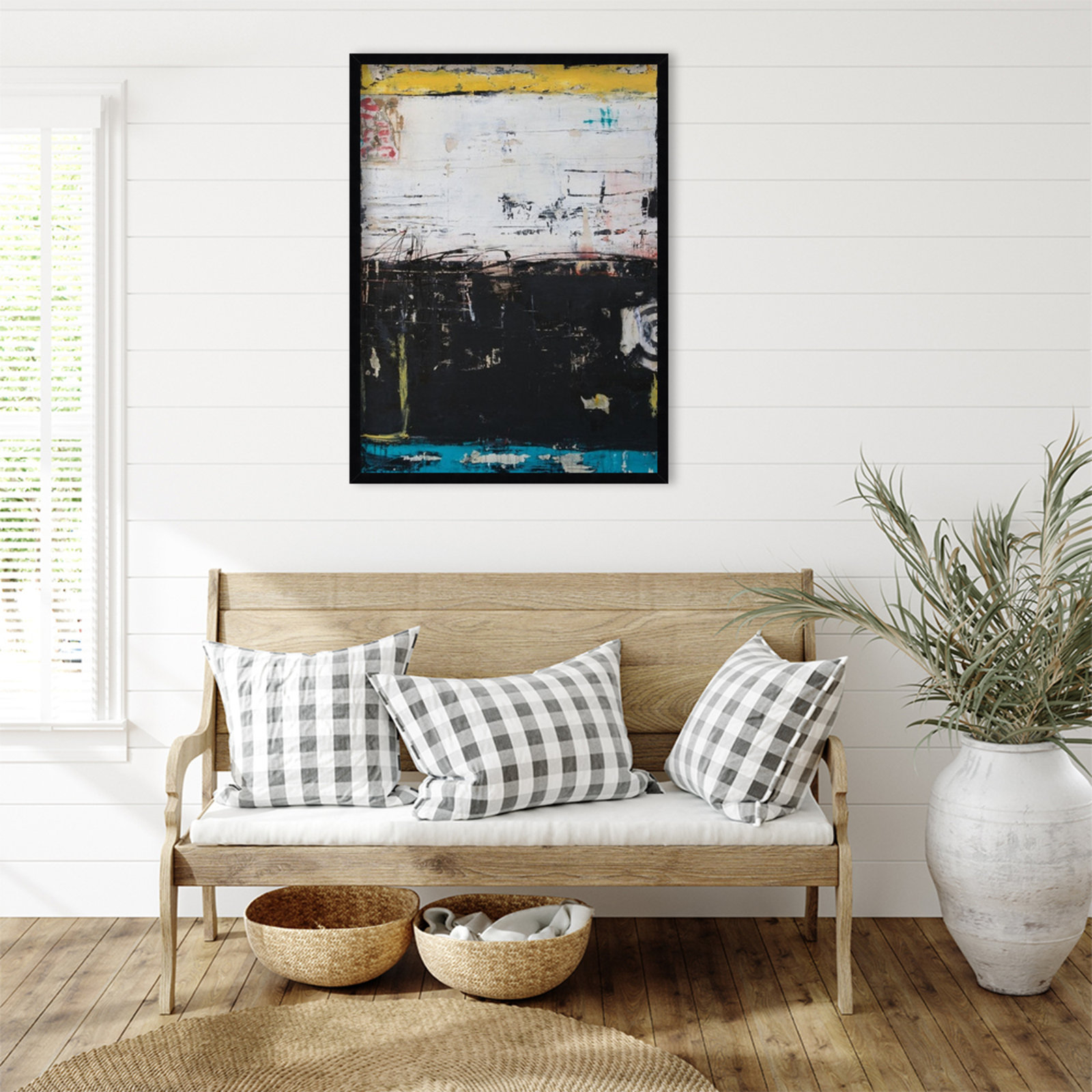 Down and Dirty Print by Erin Ashley, 33" H x 25" W, Black