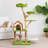 4 Tiers Cat Tree with Condons,Perch,Scratching Posts