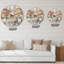Lanes In Moscow City - Horloge murale traditionnelle-60186882