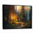 Black Floater Framed