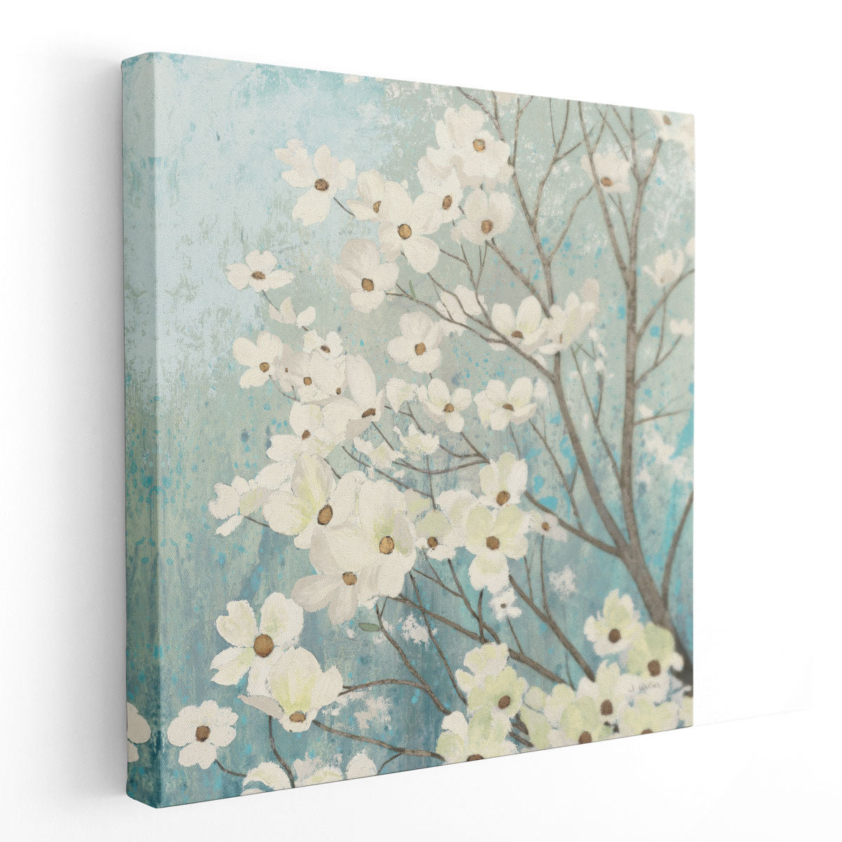 Winston Porter Dogwood Blossoms I - Canvas Print Wall Art | Wayfair