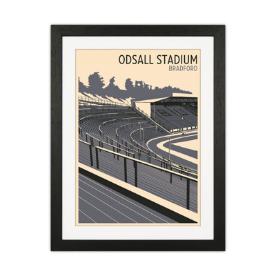 Odsal Stadium, Bradford by Richard O'Neill - Print