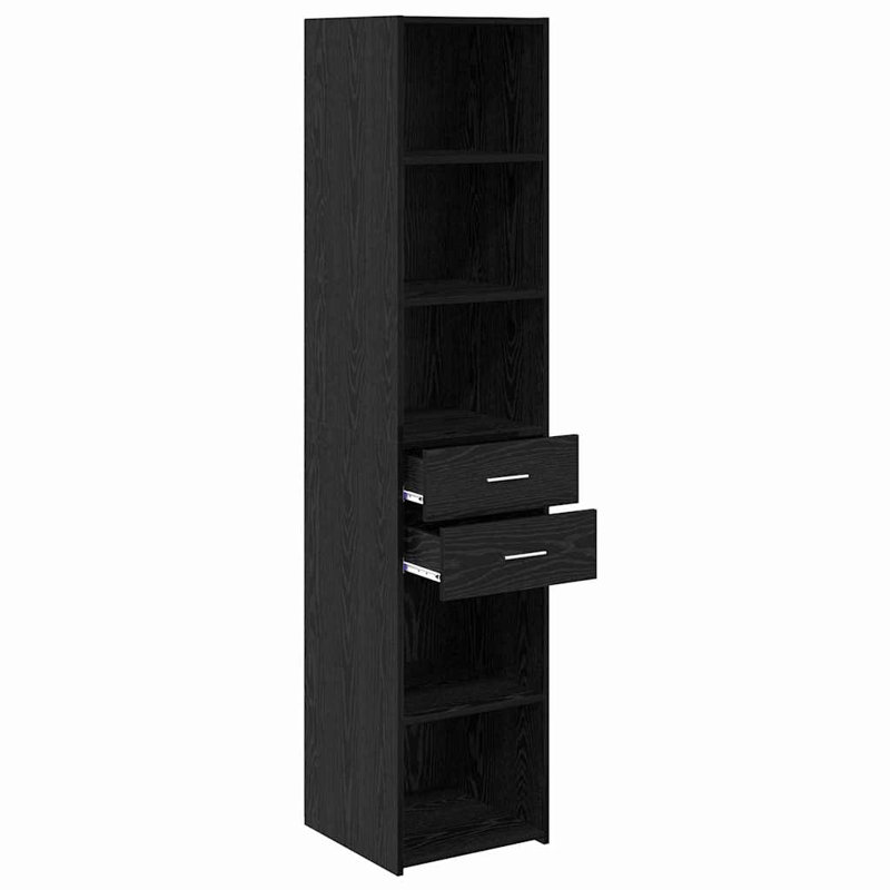 40cm Sideboard, Black Oak