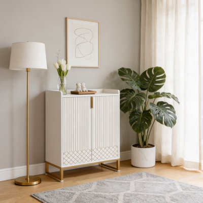 Range-chaussures moderne avec portes, range-chaussures moderne à 5 niveaux
