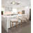 Upholstered Counter Stool with Solid Wood Frame-88284892