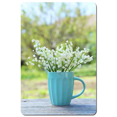 Moriyon Polyester Coated Hardwood Rectangle Placemat