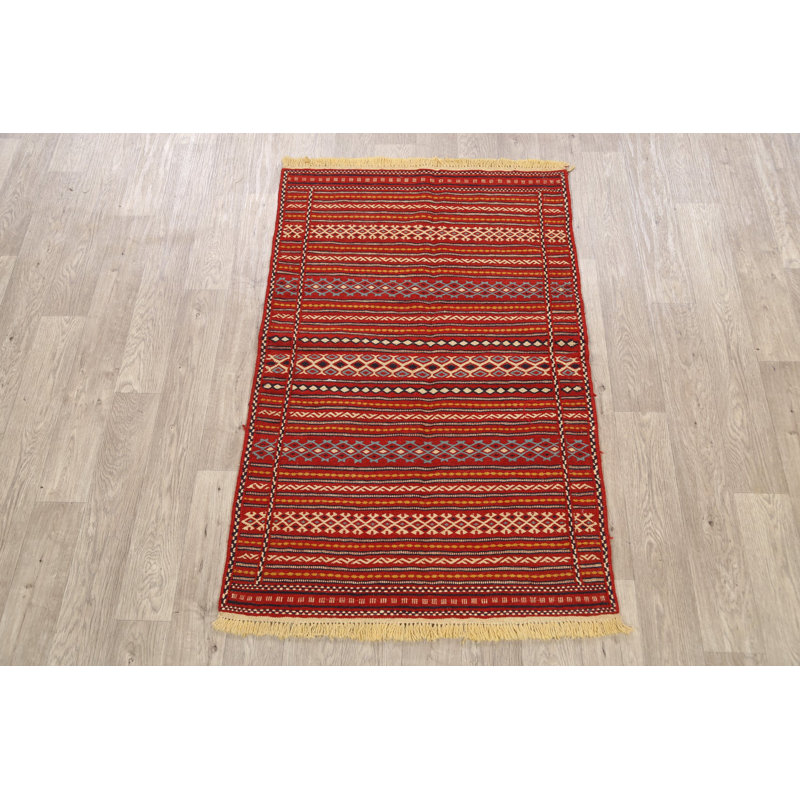 Tapis rayé kilim 3 x 5