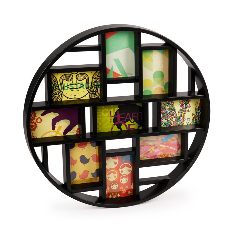 Luna Picture Frame, Black, 4" x 6