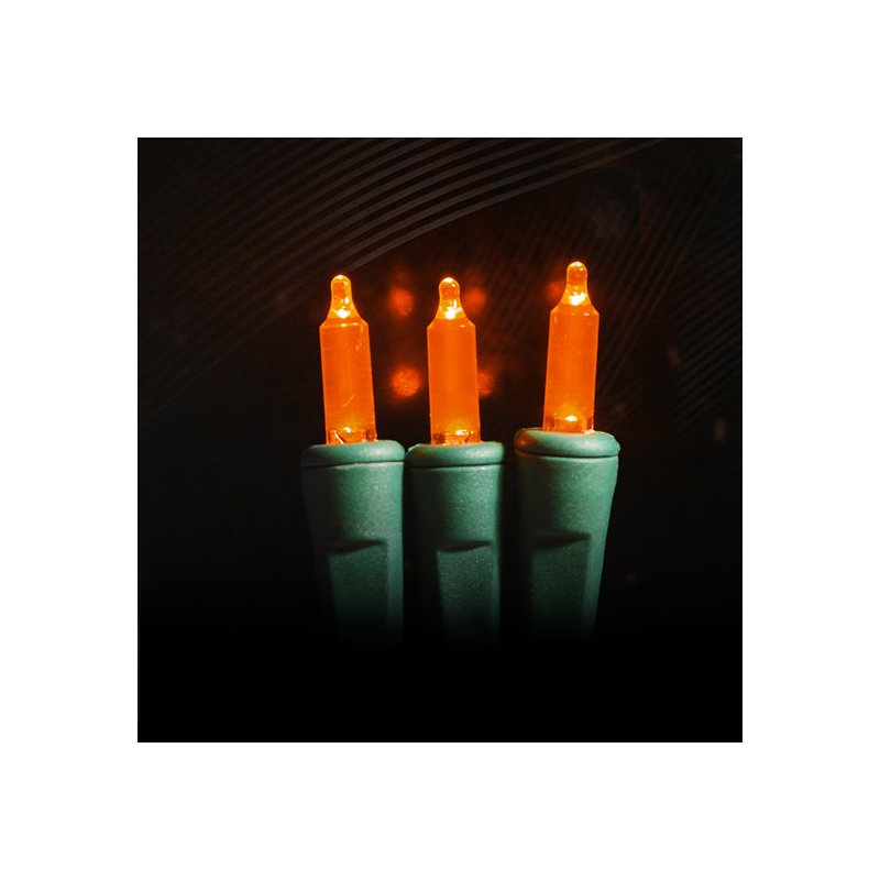 Guirlande de 50 lumières, Orange