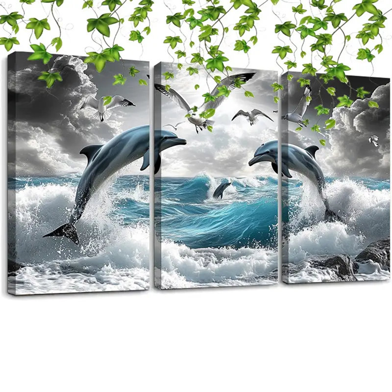 3 Piece Wrapped Canvas Painting