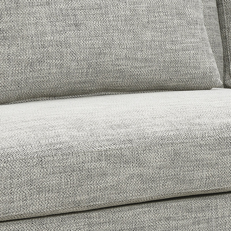 Canapé de luxe Mid Century, Gris, Noir