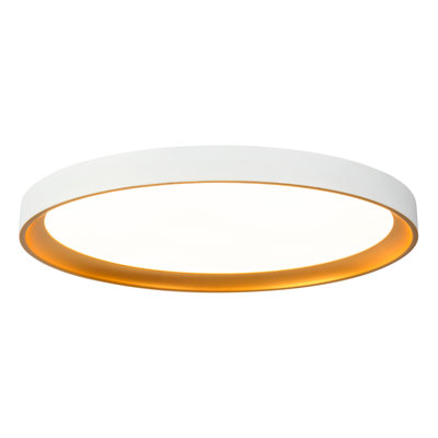Nix 15-in Black dimmable LED Flush Mount