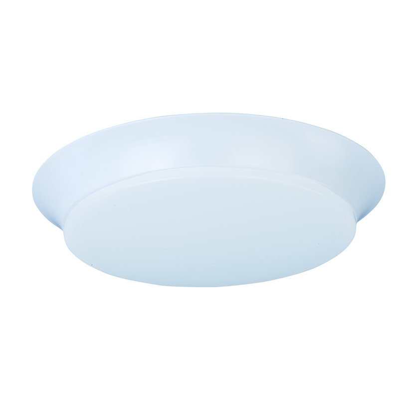 Hyder Acrylic Flush Mount, White