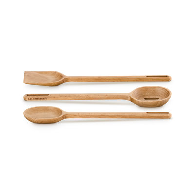 Le Creuset 3-Piece Signature Wood Tools Set