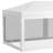 10' X 20' Party Tent, Outdoor Wedding Canopy & Gazebo With 6 Removable Sidewalls, Shade Shelter For Events, Bbqs, White