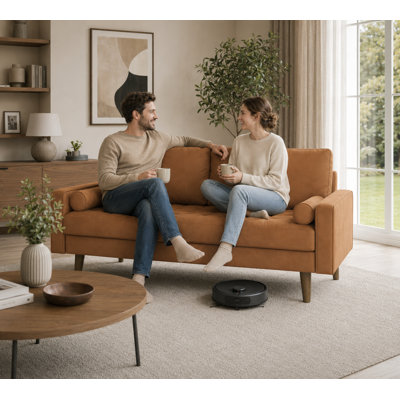 Canapé et causeuse en velours Bridgeview