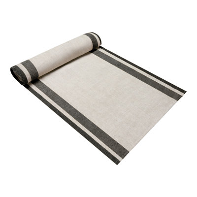 Gordes Linen Blend Striped Dining Linen