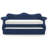 Upholstered Velvet Wood Daybed with Trundle-2081649601