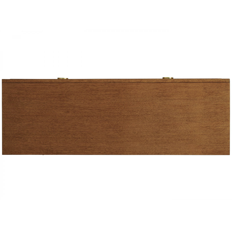 Sierra Tan Hickory 60'' Double Dresser with Soft Close Drawers