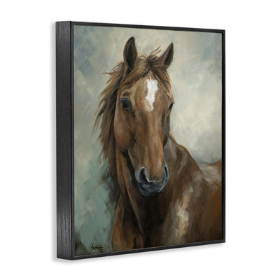 Cheval équin, estampe numérique, design par Lindsay Kivi Fine Art
