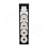 28" High Toilet Paper Holder Narrow Shelf Organizer for Bathroom, Living Room, Kitchen-1383498639