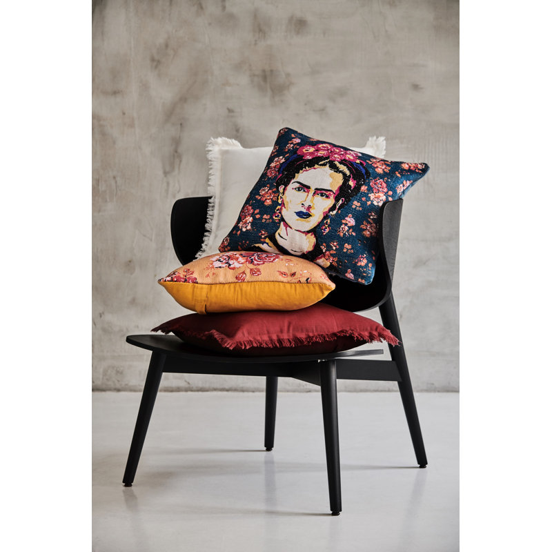 Floral Square Throw Cushion
