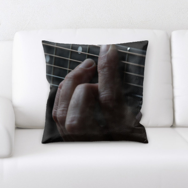 Microsuede Throw Pillow