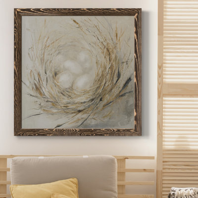 " Nest With Pale Eggs "
