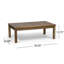 Ensemble de conversation 4 pièces pour 4 personnes en bois d'acacia -1874452249