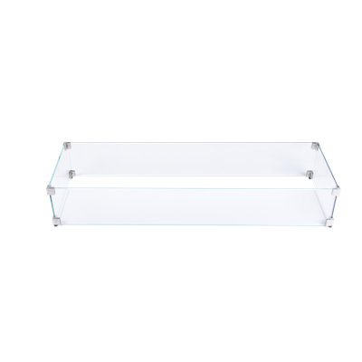 Granville Firepit Windscreen - Rectangle 43" X 13"