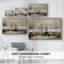 Cathédrale aux chandelles au crépuscule - Toile tendue avec châssis de qualité supérieure-989577218
