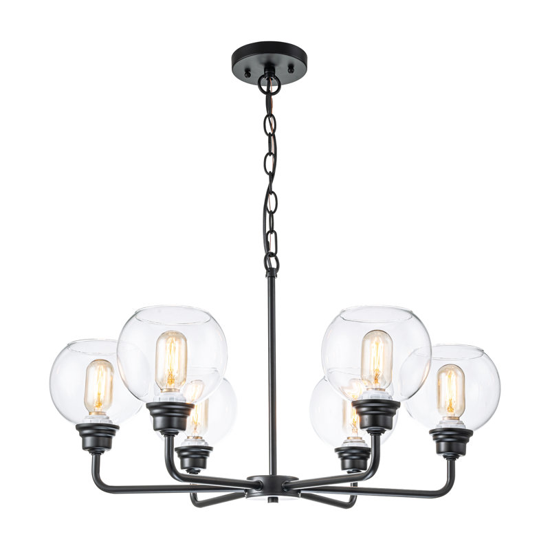 Lustre à 6 lumières Amplas
