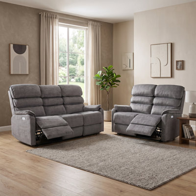Blanche 2 Piece Reclining Sofa Set
