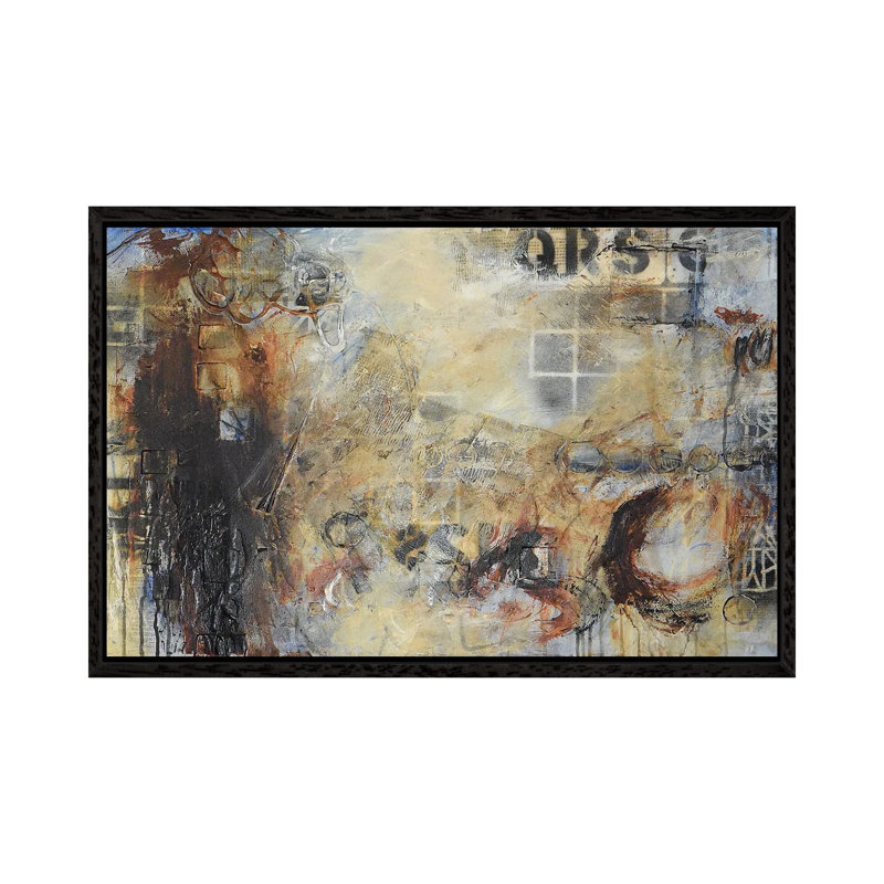 Biwti by Deb Chaney - Print on Canvas, 66.04 cm H x 45.72 cm W, Black Framed