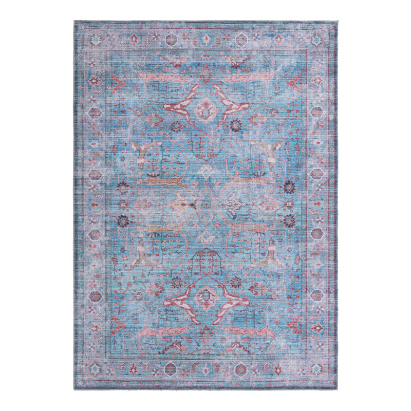 Haight Floral Indoor Rug, Rectangle 7'3" x 10'