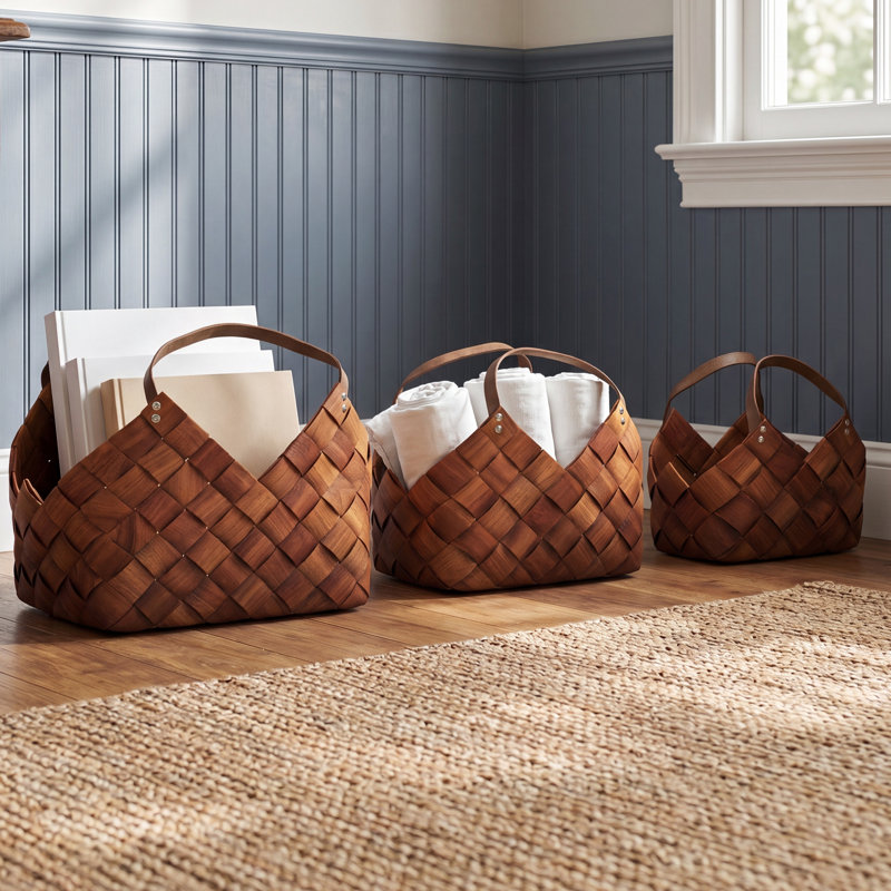 Birch Lane™ Wicker Decorative Basket