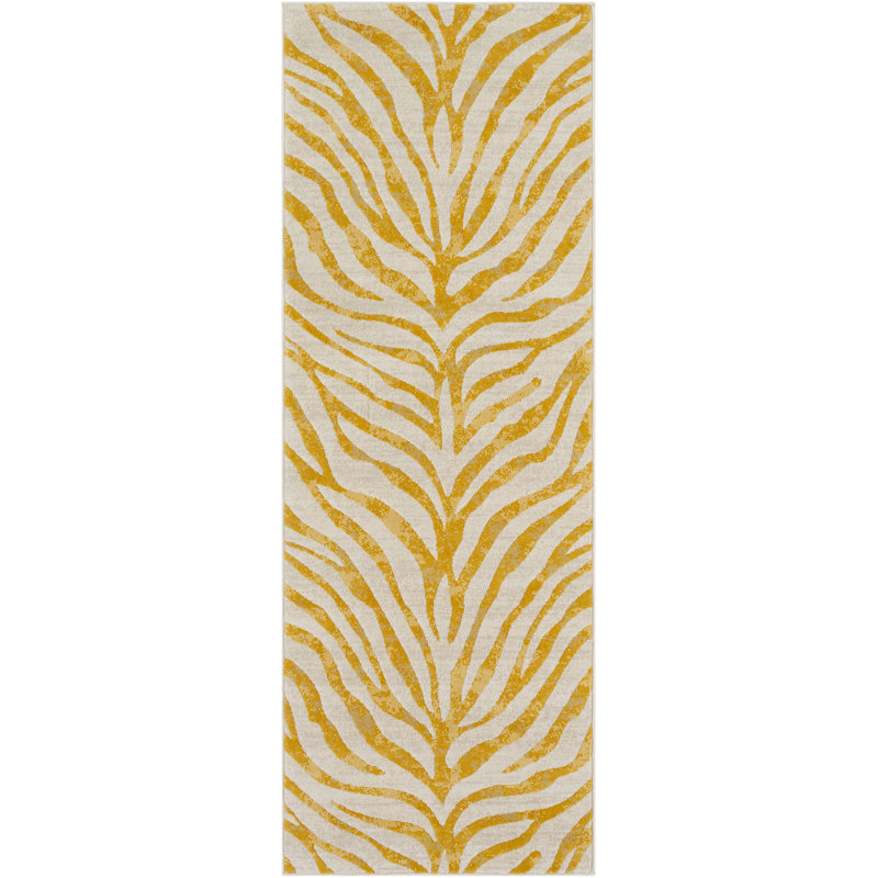 Ashman Animal Print Area Rug, Runner 80cm x 220cm