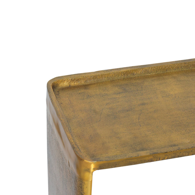 Table d'appoint DERWANT LAITON ANTIQUE