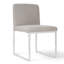 Frozen Fabric Upholstered Side Chair