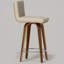 Tabouret de comptoir pivotant 26 po-145049643