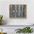 Found Textures II -Framed Print - Restickable