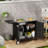 Outdoor Grill Table With Sink And Cabinet, Foldable Metal Platform, Rolling Cart 360 Lockable Wheels, 304 Stainless Steel, Spacious Workspace Wheels For Areas, Complete Drainage Function, Easy - To