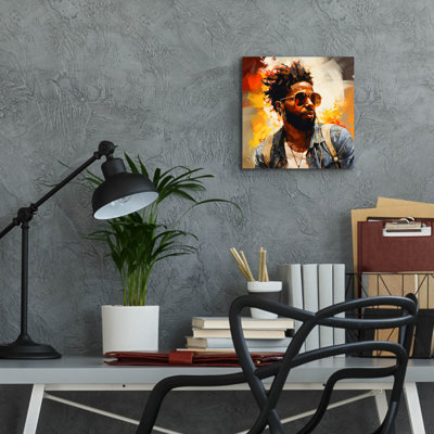 Winston Porter 'Portrait On The Go' by r3darch0n Acrylic Glass Wall Art