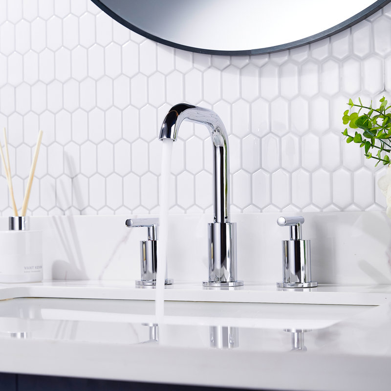 Timed Flow Tap with Waste, Chrome