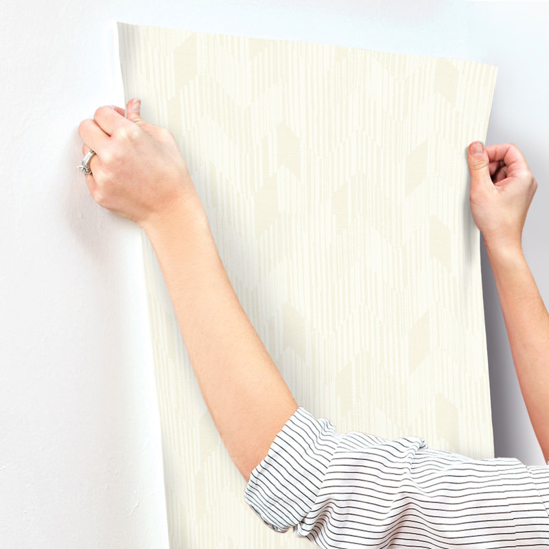 Birch Wallpaper, White